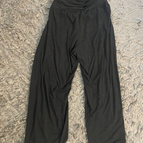 Athleta High Rise twisted split hem Palazzo / Harem type Yoga Pants - Picture 8 of 10